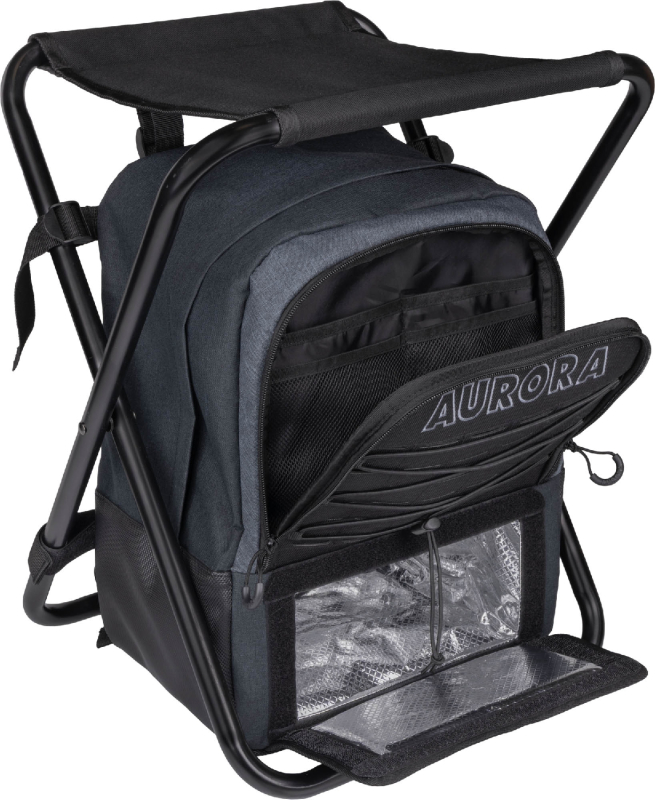 Aurora Outdoor Sitzrucksack PRO Schwarz