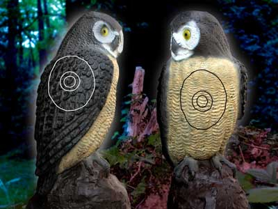 3D-Tierzielscheibe SRT Kauz