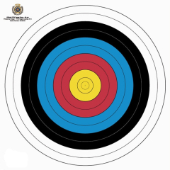 World Archery Target Face 40 cm