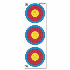 FITA 3er Spot Vertical Kombi Recurve / Compound Zielscheiben Auflage