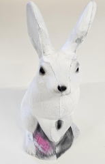 3Di Hase sitzend 3D-Tier