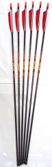 Komplettpfeil Goldtip Velocity 700-30.5 4 SRW grau / orange-barred, Spitze Combo 100gr.