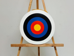 Slydarc Zielscheibe 5-farbig 60x16cm EasyPull