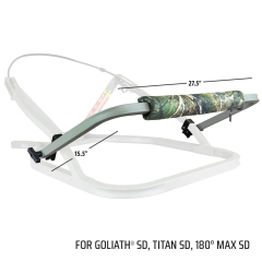Summit Treestand Verstellbare Gewehrauflage zu Titan SD, Goliath� SD, 180� Max SD