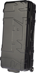 WIAWIS Recurve Hartschalen Rollkoffer Schwarz
